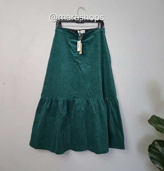 ASPIGA Sylvia Corduroy Midi Skirt - Picture 2 of 8